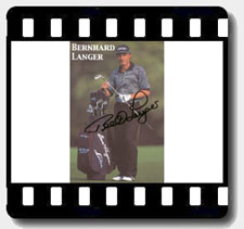 Bernhard Langer autographs